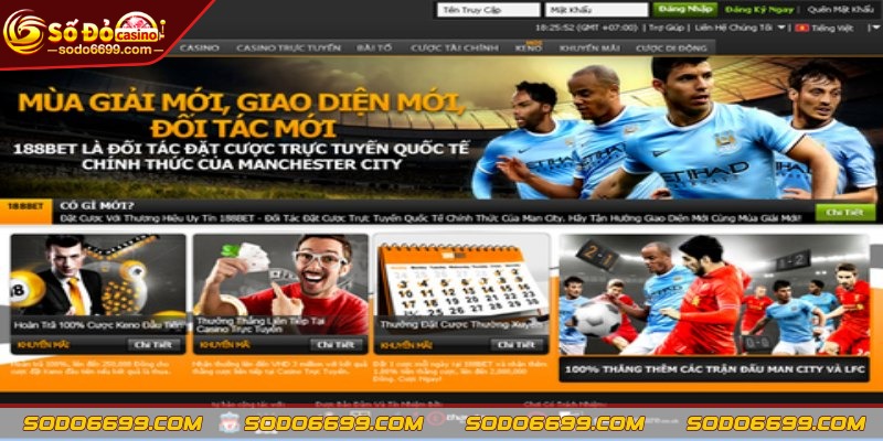 188BET - Trải Nghiệm Cá Cược Tuyệt vời Với Chiến Thắng Lớn 1 188BET qua những điểm nổi bật