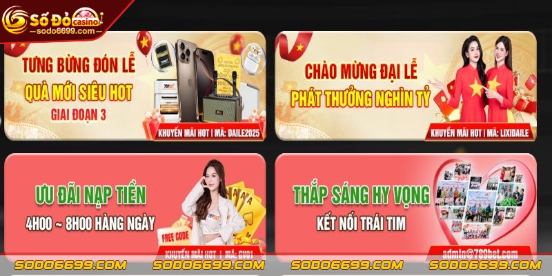 Khuyến mãi siêu hấp dẫn tại nhà cái