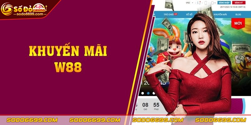 Chính sách ưu đãi W88 hấp dẫn, dễ tiếp cận newbie